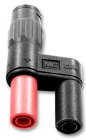 HCK - 67.9536-21 - 适配器 BNC 插头/2 4MM 插座