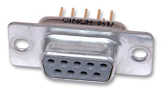 CINCH - FDE-9SOL2T2/1-LF - 插座 D-sub 滤波 PCB 9路