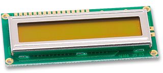 POWERTIP CORP - PC1604AR-AWA-A - 液晶显示屏模块 TN应力消除 16X4