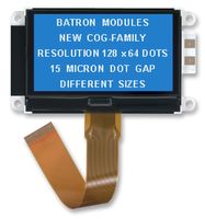 BATRON - BTHQ128064AVE-COG-FETF-06-LED-WHITE - 液晶显示屏模块 图形 128X64