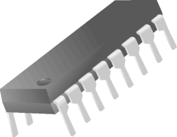 NATIONAL SEMICONDUCTOR - TP3057N/NOPB - 芯片 PCM编解码器 '增强型'串行接口