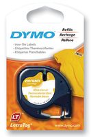 DYMO - S0718850 - 标签打印带 熨烫 白色 12mmX4m