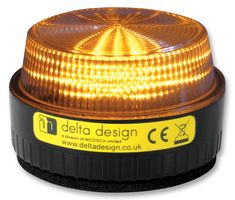 DELTA DESIGN - 44500201 - 信号灯柱 发光二极管 低功率 10-100V 琥珀黄