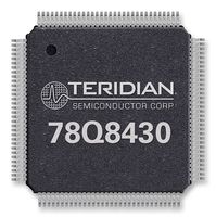 TERIDIAN - 78Q8430-100CGT/F - 芯片 控制器 10/100 MAC+PHY 100LQFP